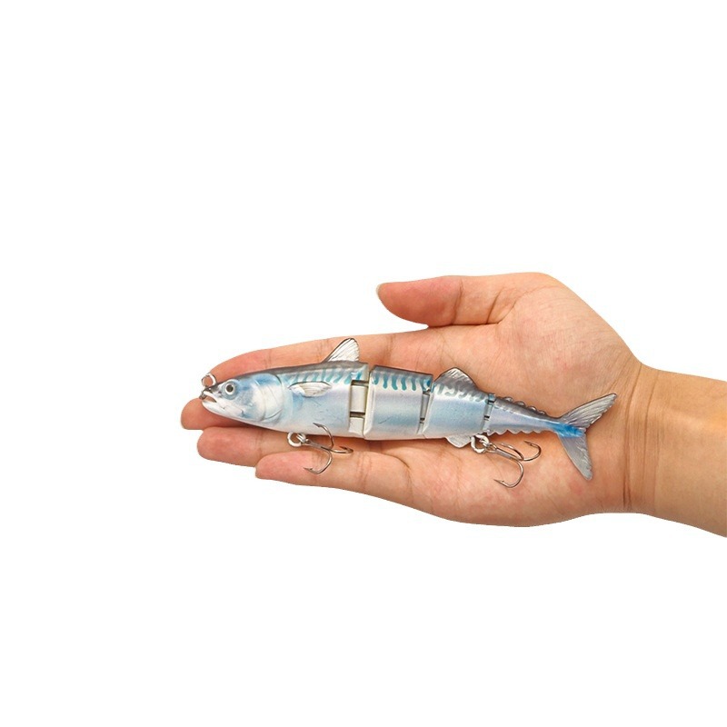 CHEERY New Design Two-Stage ABS Insect Bait Freshwater & Saltwater Floating Hard Bait for Bass Sea Bass Perch Trout & Carp – Swimbait – view 3