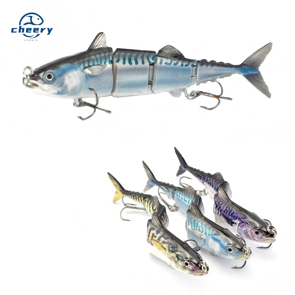 CHEERY New Design Two-Stage ABS Insect Bait Freshwater & Saltwater Floating Hard Bait for Bass Sea Bass Perch Trout & Carp – Swimbait – view 1