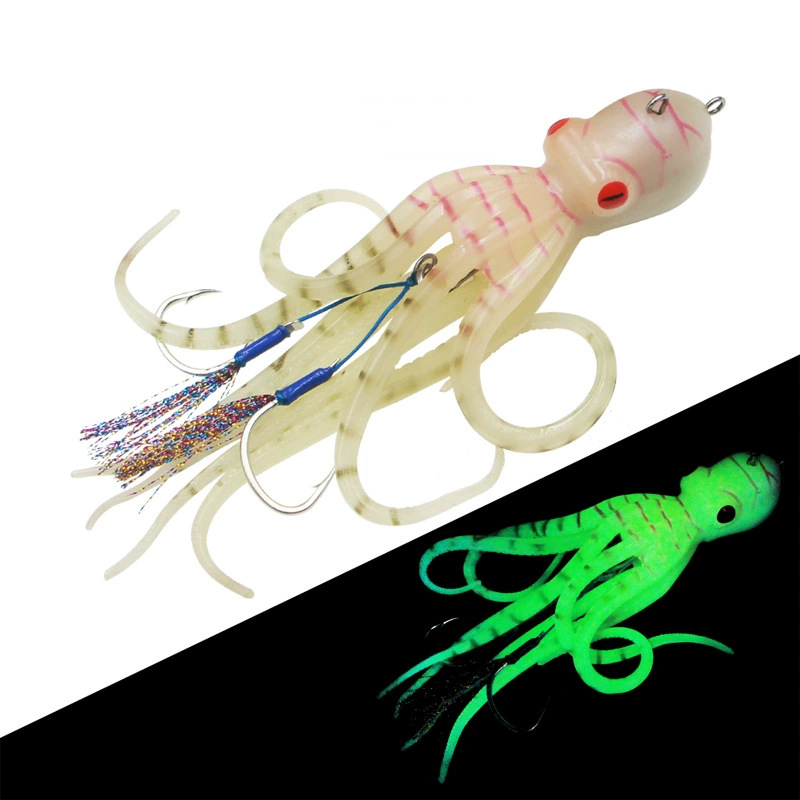 Cross-border Deep Sea Ink Octopus Lure, 180g 200g 300g Bionic Squid Fishing Bait Wholesale – Octopus Skirt – view 4