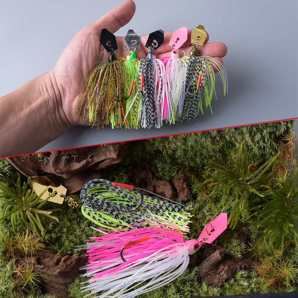 Whisker-Style Stainless Steel Splash Guard Set for 7g/9g/11g/14g JIG Lure Artificial Bait Live Bait Without Hooks – Fishing Lure – view 2