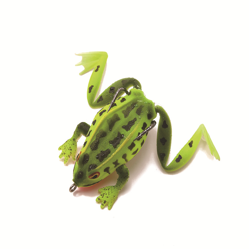 Thunderfrog Artificial Soft Bait Plastic 6.5cm/17.2g Frog Lure Fishing Bionic Simulation Bait – Frog – view 1