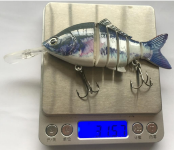 Multi-jointed Deep Diving Minnow with Long Lip, Sinking Long Cast Hard Lure for Topmouth Culter Bass Mandarin Fish – Swimbait – view 5