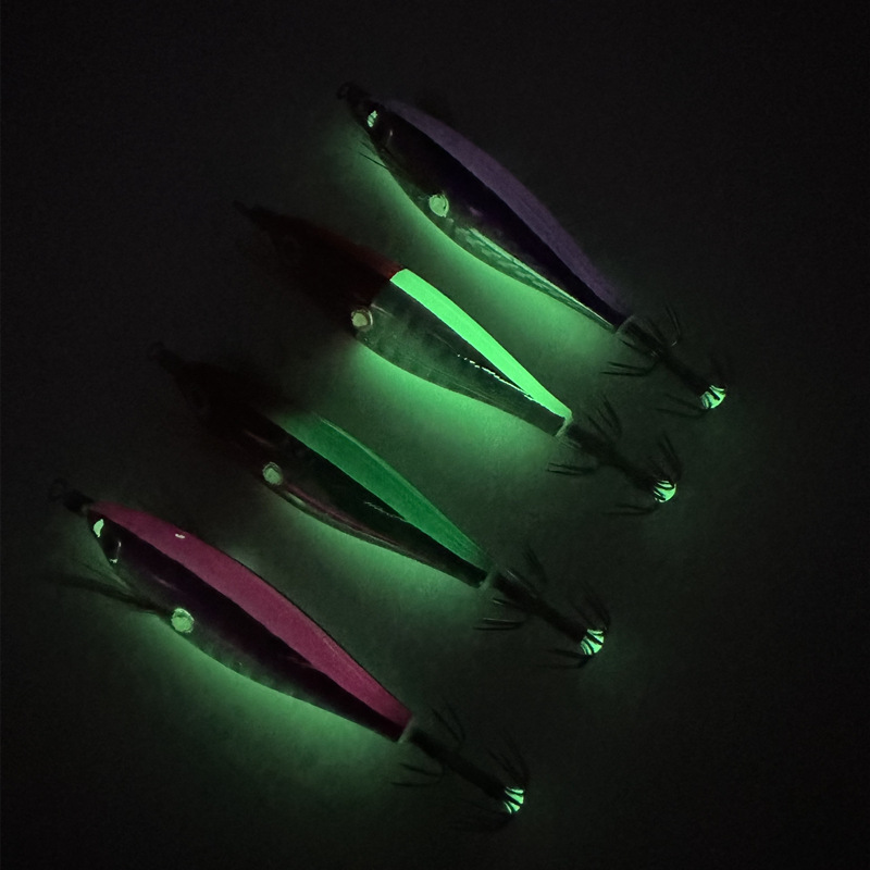 CheeryWood ABS Shrimp Lure Floating Squid Hook Egi Jigging Octopus Cuttlefish Bait Ocean Boat Fishing Sea Fishing – Hard Lure – view 2