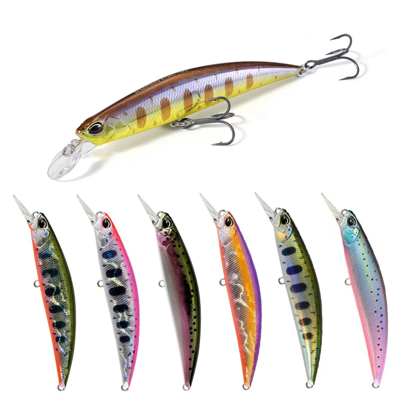 CHEERY Stainless Steel Artificial Hard Bait 110mm/21g Sinking Minnow for Stream Fishing Lifelike Hooks Factory Wholesale – Minnow – view 2