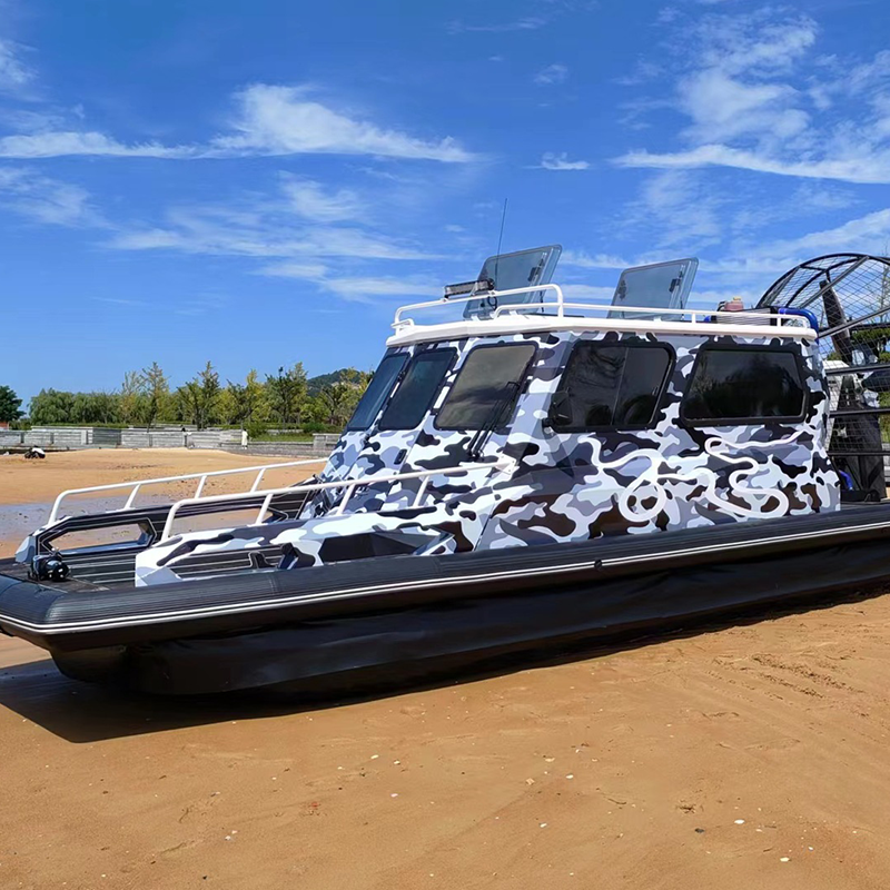 CHEERY 120km/h Luxury Multi-purpose Rubber Hull 8.5m Outboard Engine Life Raft Lifeboat Wetland Ecological Protection Amphibious – Boats & Ships – view 1