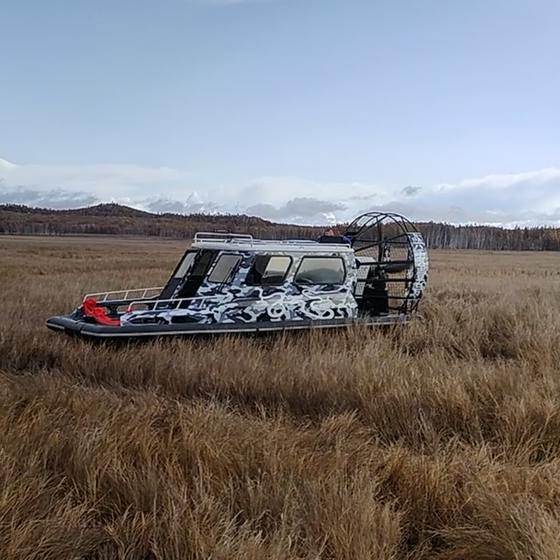 CHEERY 120km/h Luxury Multi-purpose Rubber Hull 8.5m Outboard Engine Life Raft Lifeboat Wetland Ecological Protection Amphibious – Boats & Ships – view 3