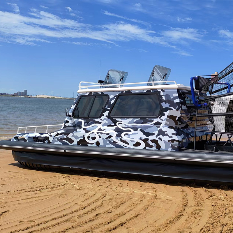 CHEERY 120km/h Luxury Multi-purpose Rubber Hull 8.5m Outboard Engine Life Raft Lifeboat Wetland Ecological Protection Amphibious – Boats & Ships – view 5