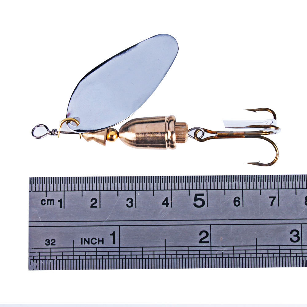 CHEERY Wholesale SP136 7cm 8.9g Printed Artificial Metal Spinner Baits Spoon Fishing Lures for Saltwater & Float Fishing – Spoon & Spinner – view 3