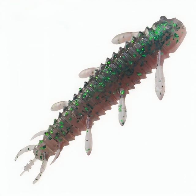 CHEERY New Style 5cm 1.9g Green Pumpkin Saltwater Fishing Bottom Fishing Soft Bait Printed – Soft Lure – view 3