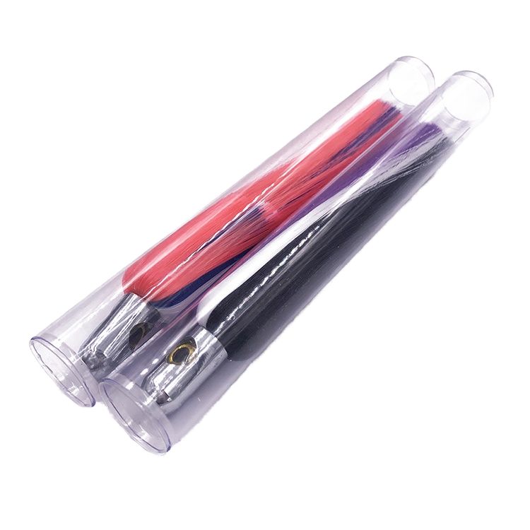 CHEERY 6.5inch Brass Bullet Head Triple Colors Metal Hair Skirt Island Lure Fishing Lure for Saltwater Fish 50g – Octopus Skirt – view 2