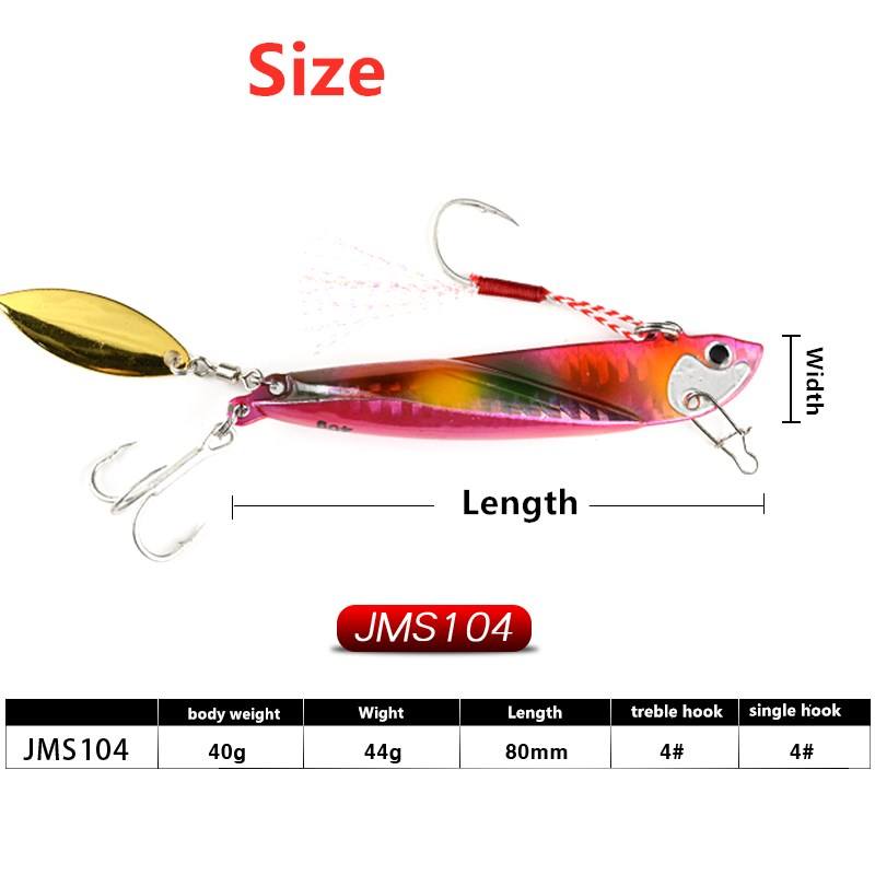 CHEERY Metal Jig Tobisugi Daniel 67mm 20g SBP Blue Pink Iwashi Jigging Lure Artificial Hard Bait Without Hooks – Metal Jig – view 4
