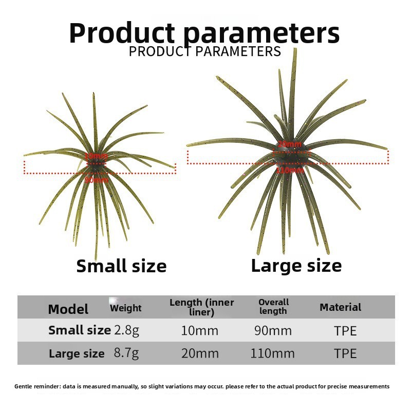 New Outdoor Lure Sea Urchin Stainless Steel Soft Bait Floating Water Ball Bass Black Pit Wild Fishing Mandarin Fish Cross-border – Soft Lure – view 4