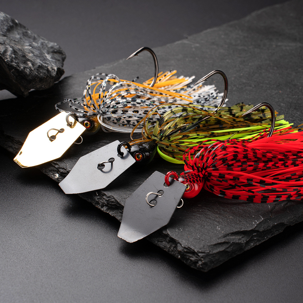 Bearded Man Stainless Steel Splash Guard Live Bait Weed-Defying 14g/18g Anti-Counterfeit Lure Jig for Fishing – Fishing Lure – view 1
