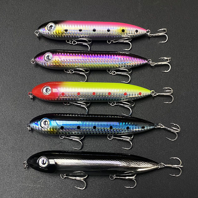 Lure 125mm/26g Stainless Steel Floating Pencil Bait 'Son Water Surface' for Sea Bass Largemouth Bass Sea/Freshwater Use New – Pencil – view 3