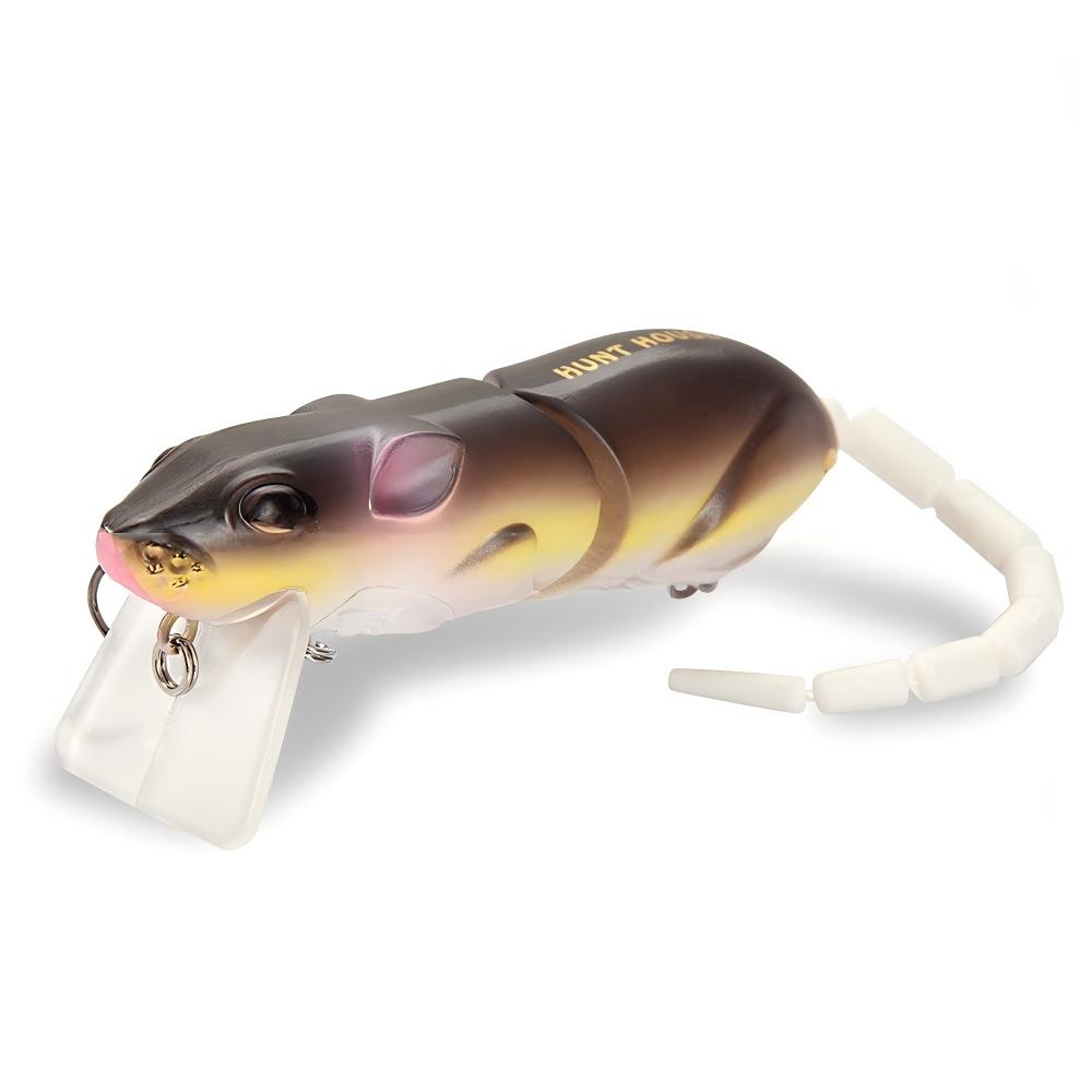 CHEERY Lure Mino 3D Bionic Mouse Multi-segmented Bait Stainless Steel 85mm 17g Ultra-realistic Swim Action for Bass – Minnow – view 5