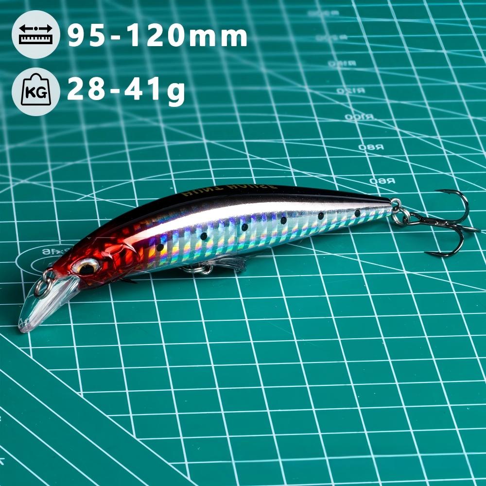 CHEERY New-style Quivering Minnow Sinking Lure Featuring Ultra-long-cast Laser-finish Deep-diving Action Stainless Steel – Minnow – view 2