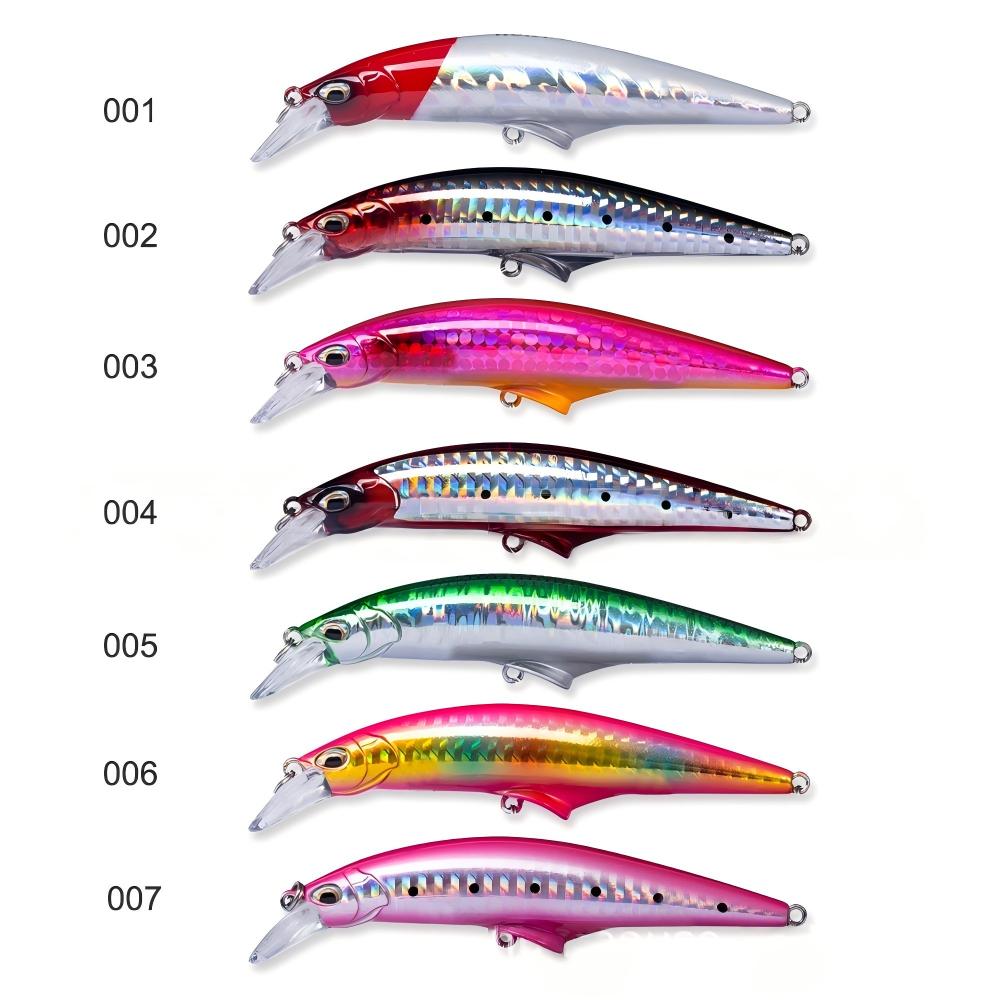 CHEERY New-style Quivering Minnow Sinking Lure Featuring Ultra-long-cast Laser-finish Deep-diving Action Stainless Steel – Minnow – view 1