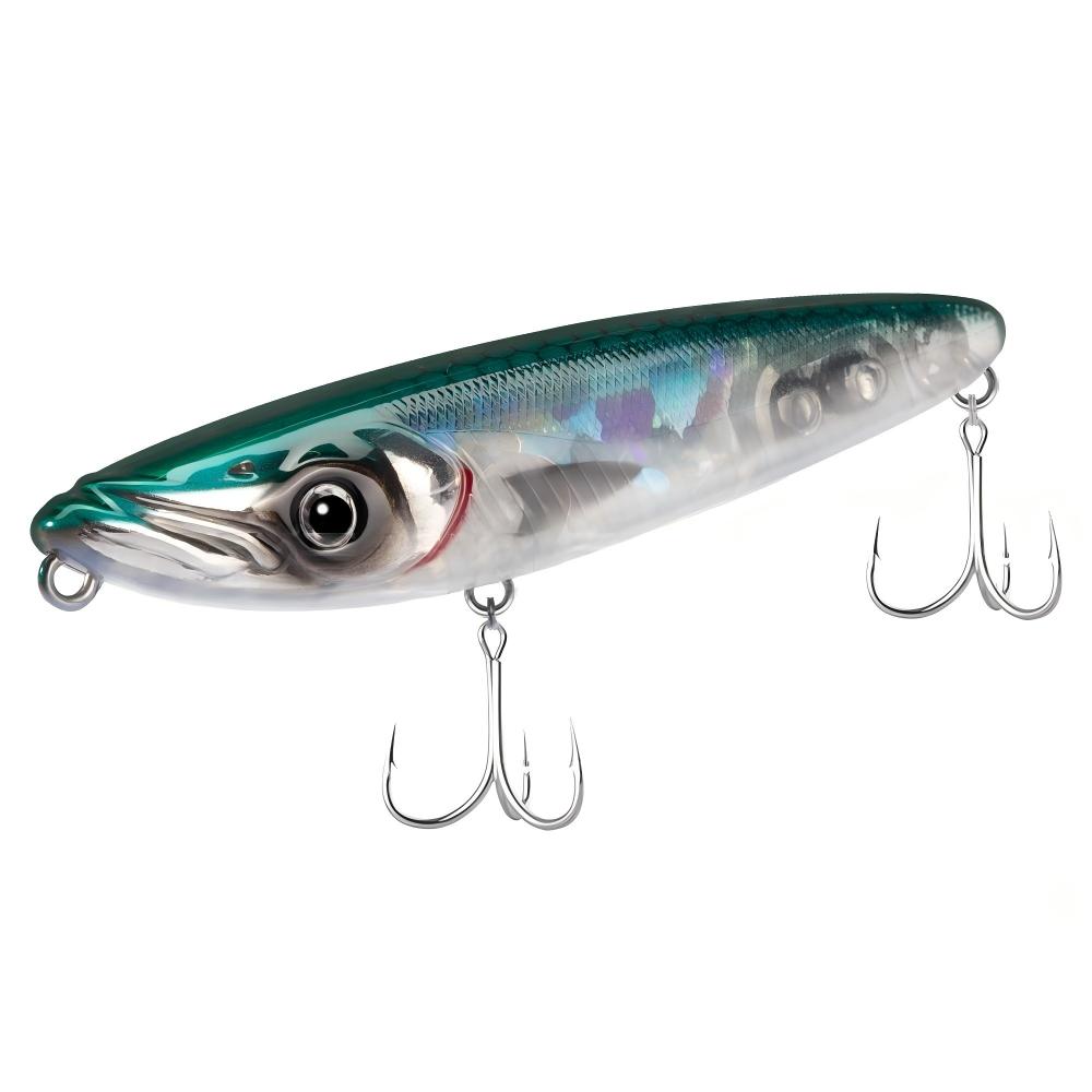 CHEERY Stainless Steel Small-Size High Quality Floating Pencil Bait-70mm 65g Perfect Freshwater Fishing Delivering Zigzag – Pencil – view 2