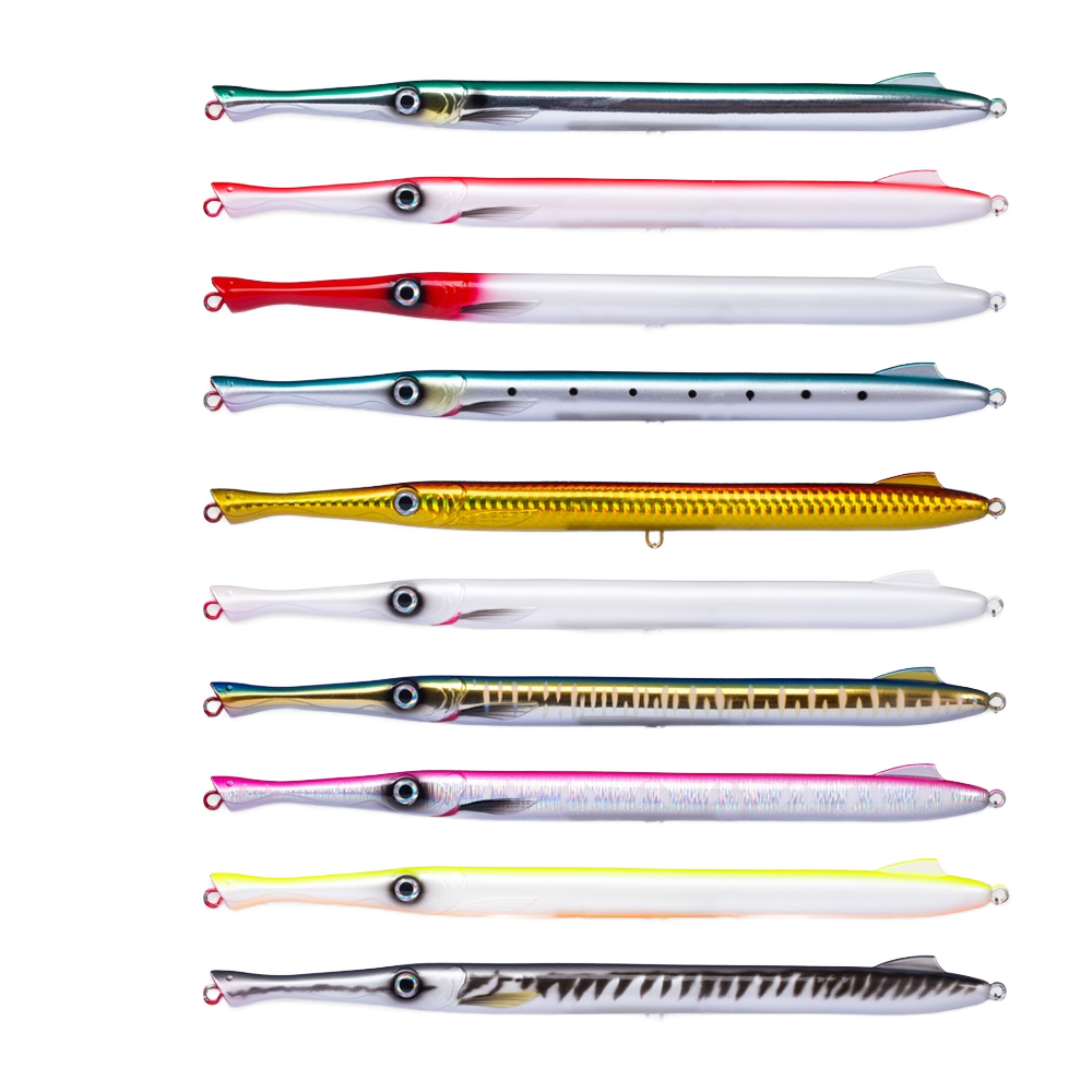 CHEERY 225mm/27G Long Cast Printed ABS Hard Bait Shaking Popper Lure Swimming Minnow Lure Lake River Stream – Popper – view 1