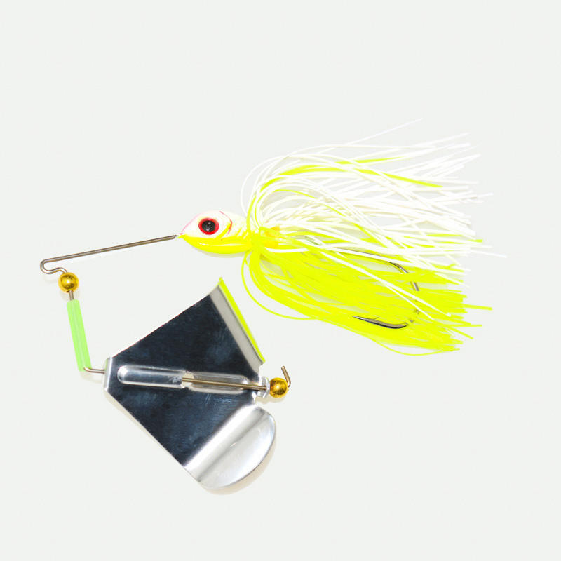 CHEERY PVC & Metal Bladed Jig Spinnerbait Fishing Lure for Ocean Boat River Lake & Stream-15g Bass Jig – Hard Lure – view 5