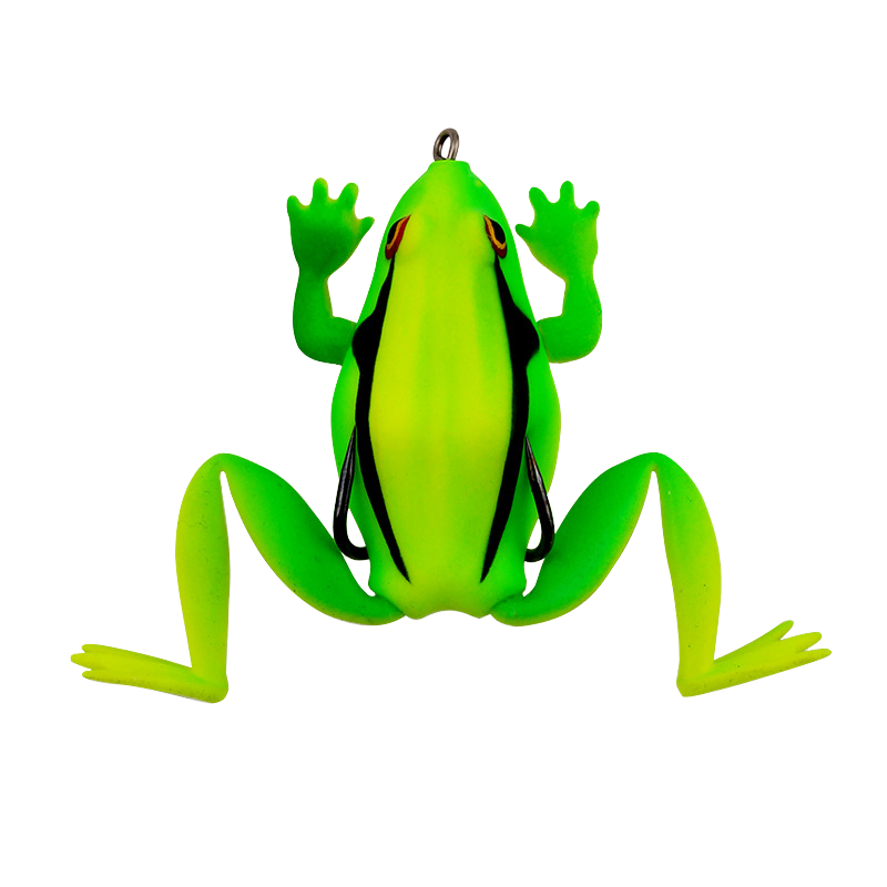 CHEERY Wholesale 19g Hard Floating Fishing Frog Bait Topwater Artificial Bufonid Toad Lure Lake Stream Zander Ocean Boat River – Frog – view 1
