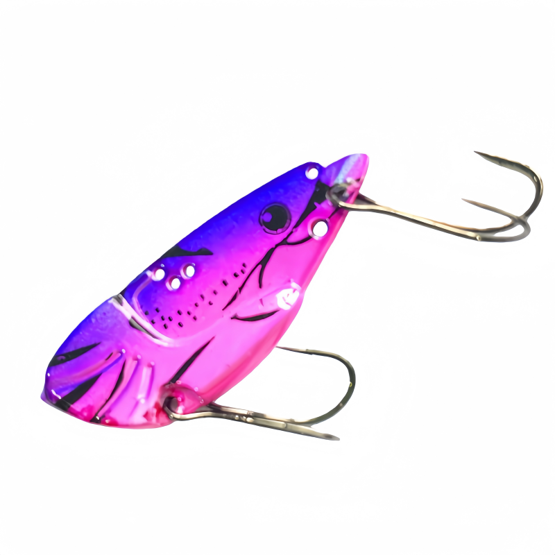 CHEERY 6g9g12g16g CRAZY SHRIMP Vibration Spoon Lure Sinking Fishing Metal Jig for Lake River Ocean Boat & Stream – Hard Lure – view 2