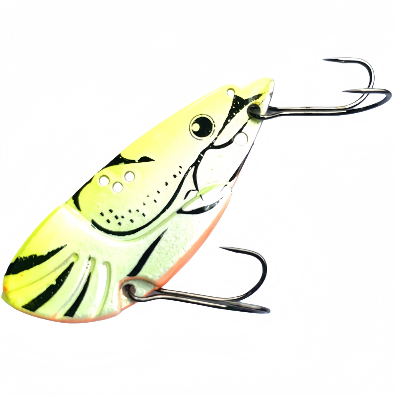 CHEERY 6g9g12g16g CRAZY SHRIMP Vibration Spoon Lure Sinking Fishing Metal Jig for Lake River Ocean Boat & Stream – Hard Lure – view 4