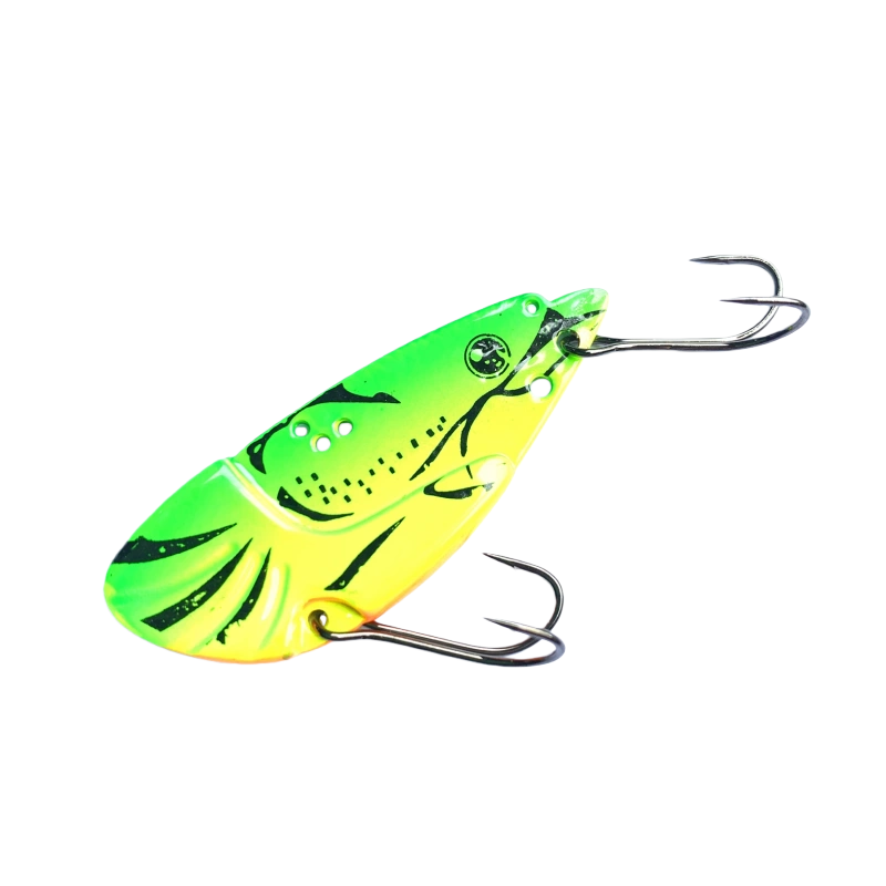 CHEERY 6g9g12g16g CRAZY SHRIMP Vibration Spoon Lure Sinking Fishing Metal Jig for Lake River Ocean Boat & Stream – Hard Lure – view 5