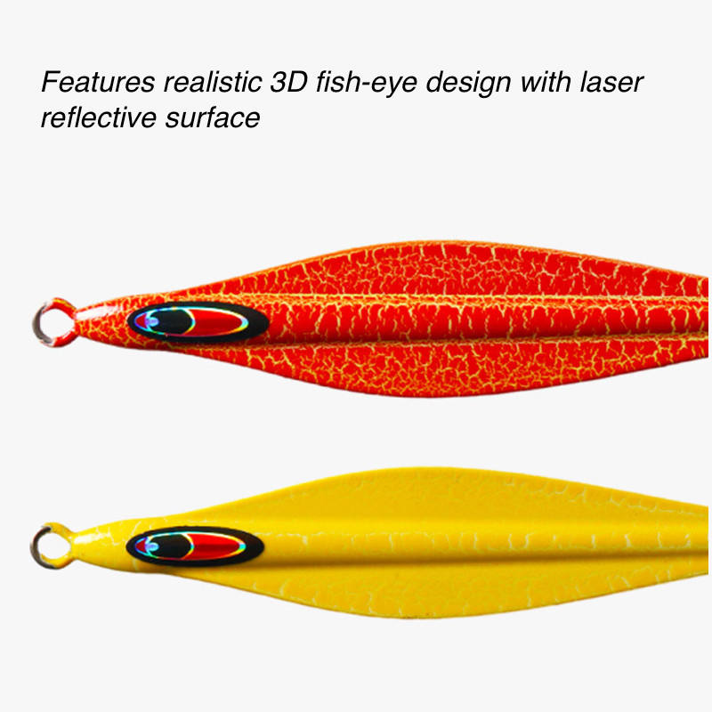 CHEERY 160g~400g Luminous Slow Jig Metal Fishing Lure Lead Plated Iron Jig Airplane Shape Long Cast Slow-Fall Jigging Bait – Metal Jig – view 4