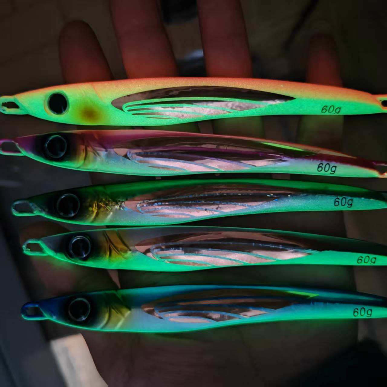 CHEERY 60g 80g 100g 150g THEOS Metal Jig Shore Offshore Slow Jigging Lure Sea Fishing Tackle Tuna Amberjack Kingfish – Metal Jig – view 3