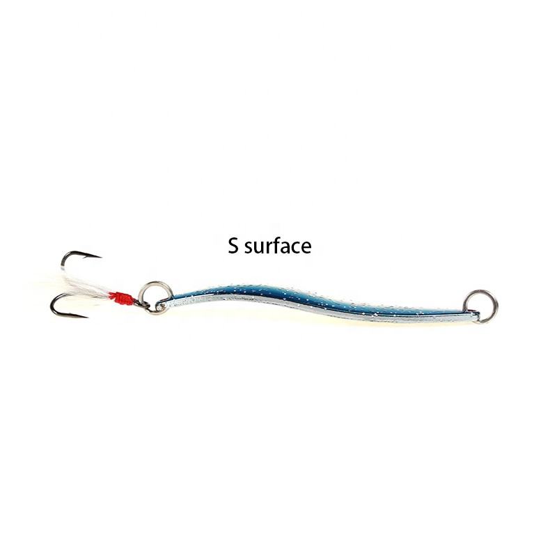 CHEERY 5g-14g Silver Carp & Bighead Carp Artificial Hard Bait Metal Spoons Spinners Lures for Ocean Boat Fishing – Spoon & Spinner – view 3