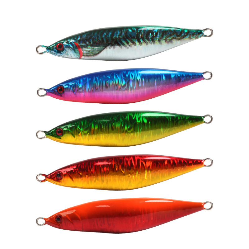 CHEERY 160g 200g 300g 400g 3D Printed Slow Pitch Metal Jig, Saltwater Boat Fishing Lead Jig Lure – Metal Jig – view 5