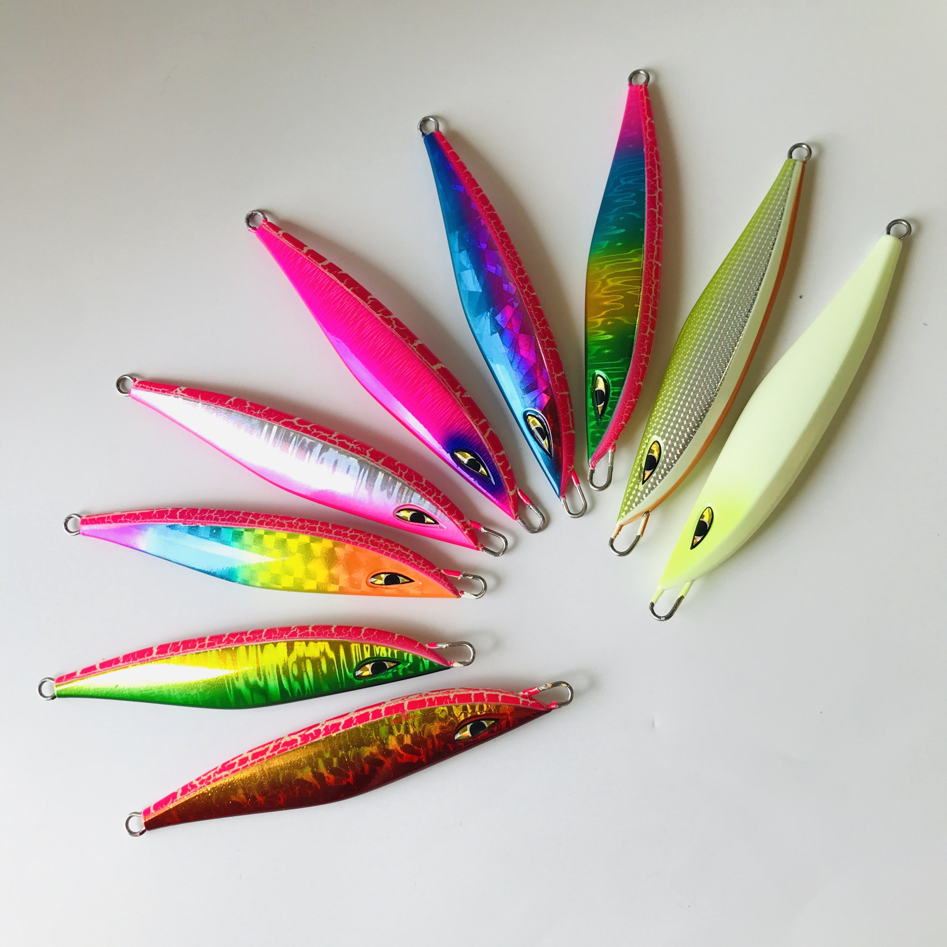 CHEERY 100G Metal Hard Artificial Bait Jig-Floating Jigging Lure for Saltwater & Freshwater Fishing – Metal Jig – view 2