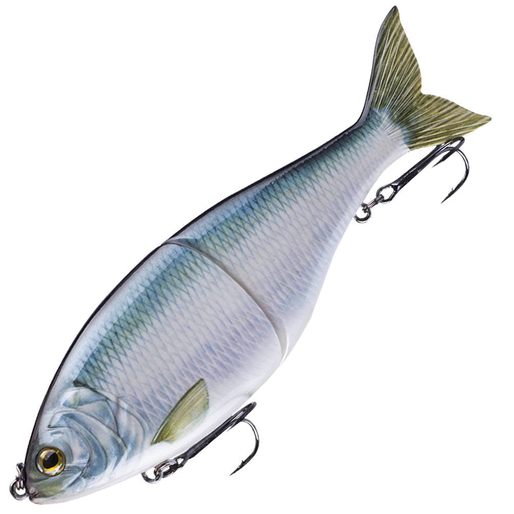 CHEERY PVC 17.8cm 81g Sinking Glide Bait 2-Segment Jointed Fishing Lure Big Game Glider Shad Swimbait Pike Bass Musky Wobbler – Swimbait – view 1