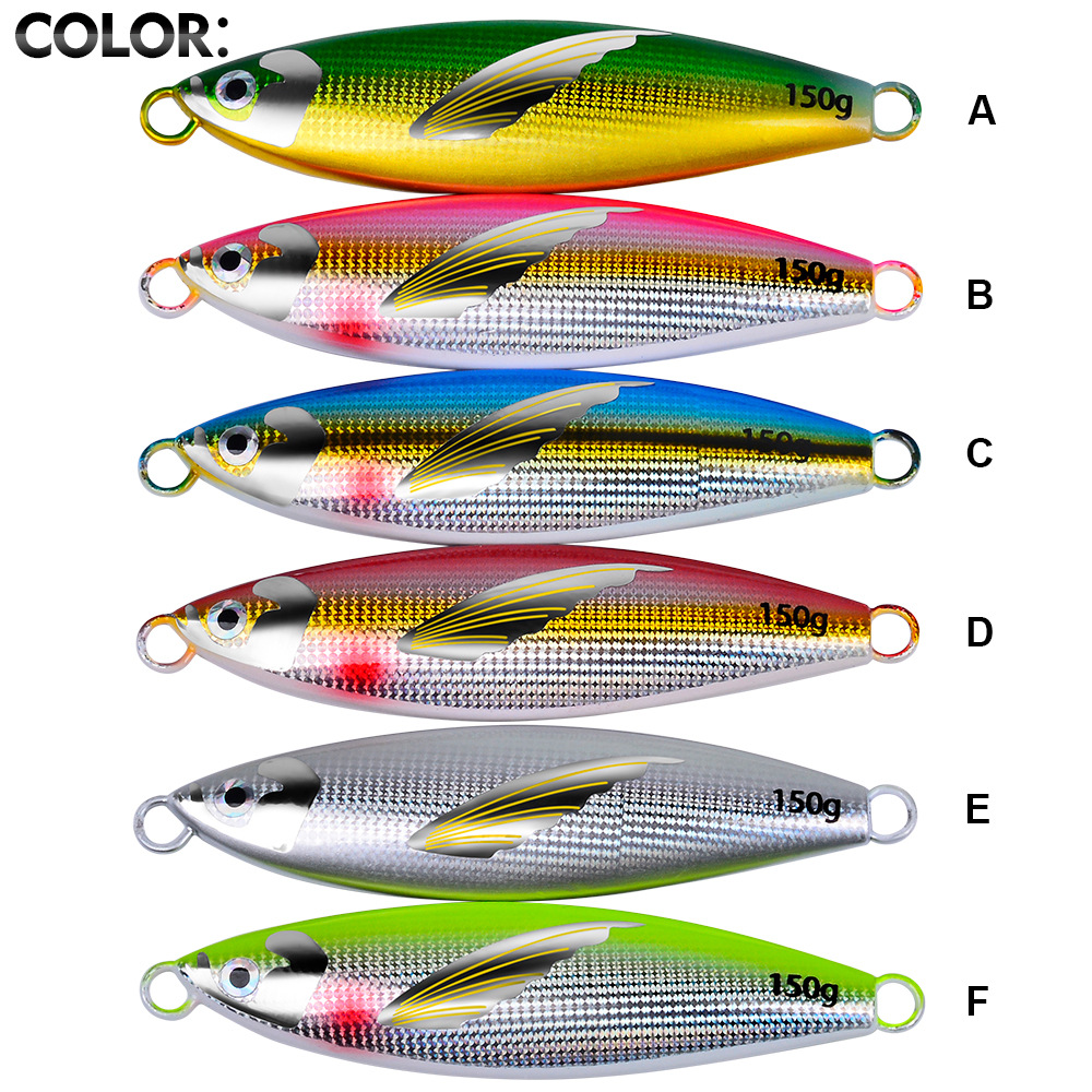 CHEEERY Deep Sea Sinking Slow Pitch Metal Jig Lure, Long Cast Bionic Metal Fishing Bait Tackle Wholesale – Metal Jig – view 3