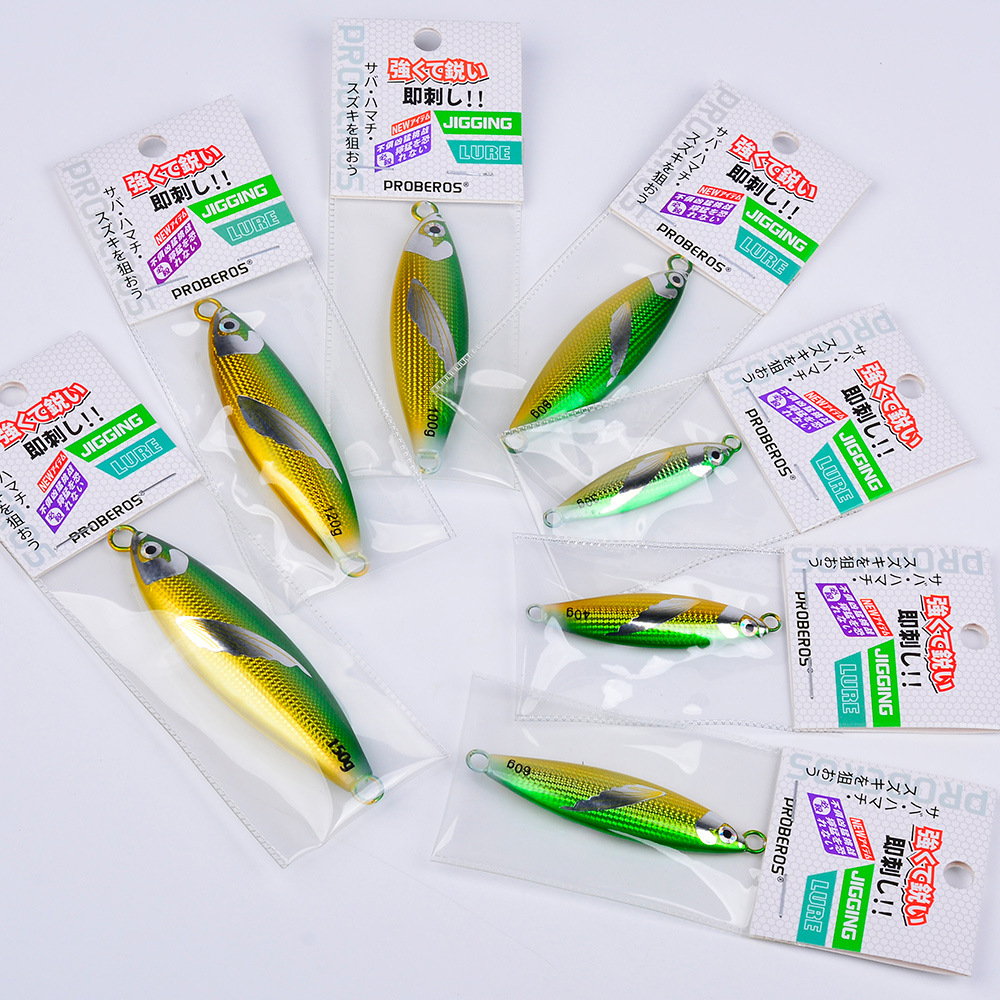 CHEEERY Deep Sea Sinking Slow Pitch Metal Jig Lure, Long Cast Bionic Metal Fishing Bait Tackle Wholesale – Metal Jig – view 5