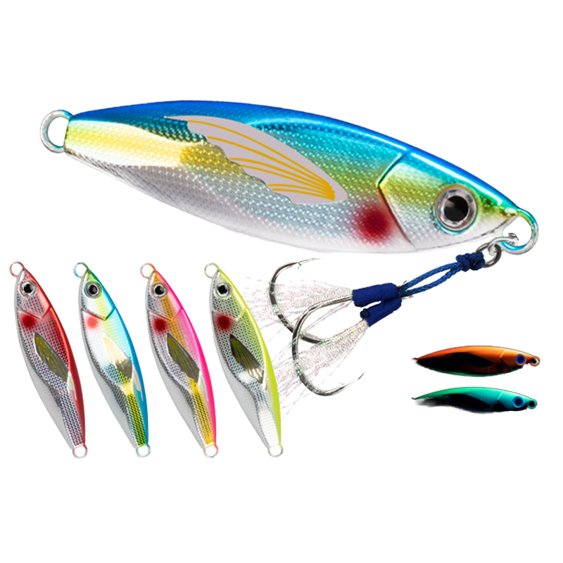 CHEEERY Deep Sea Sinking Slow Pitch Metal Jig Lure, Long Cast Bionic Metal Fishing Bait Tackle Wholesale – Metal Jig – view 1
