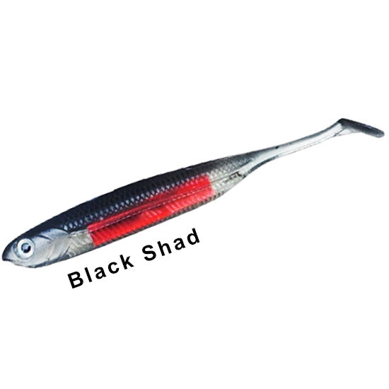 CHEERY Flash-J Shad Soft PVC Fishing Lure Kit 3"2.8g 5"12.6g Senko Worm Jerkbait Swim Bait for Ocean Boat Fishing – Soft Lure – view 3