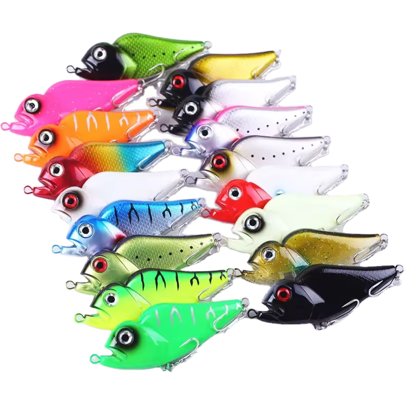 CHEERY 122mm 73g Sinking PVC Vibration Pencil Fishing Lure for Lake & River Bass & Cod Artificial Hard Bait – VIB – view 1