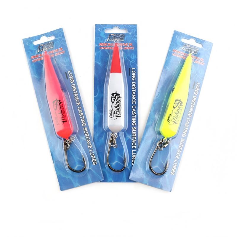 CHEERY 5201 Pike Saltwater Fishing Lure 120mm 55g Rocket Topwater Pencil Midwater Bait Hard Bait – Hard Lure – view 3