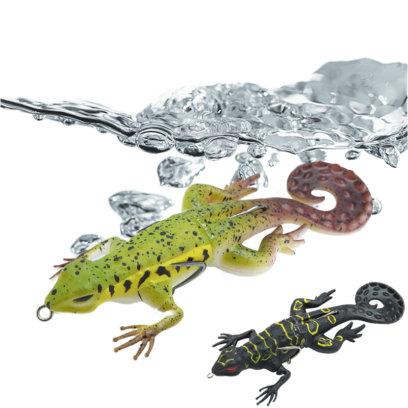 13cm 20g PVC Artificial Soft Bait Snakehead Fishing Lure for Freshwater Fish River & Lake Use with Hook – Soft Lure – view 2