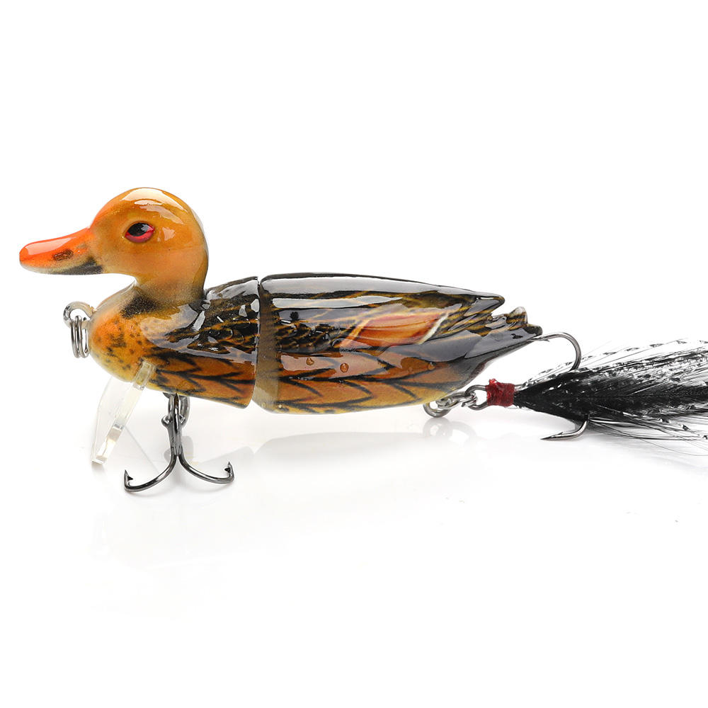 CHEERY 70mm 10g Top Water Duck Hard Minnows Segmented Swimbait Bass Fishing Lure Crank Bait Jointed Lures – Hard Lure – view 2