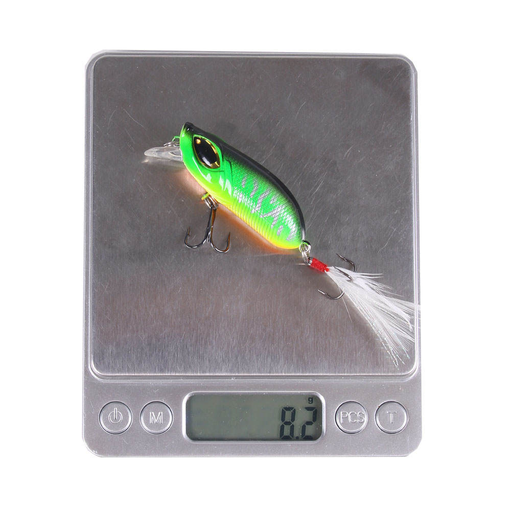 6 Colors 3D Vibration Metal Jigging Lures 55mm 7g-20g Bass Trout Marlin Saltwater Fishing Lures with Hooks – Hard Lure – view 3
