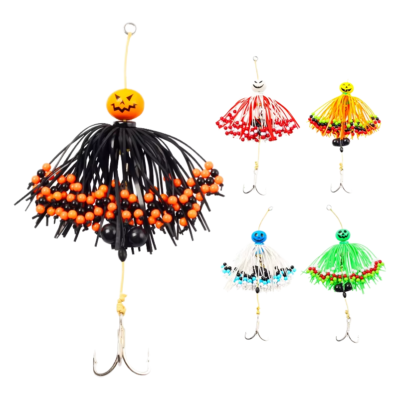 CHEERY Magic Works Metal Lure Tairubber100g 140g 180g Rubber Skirt Catfish Sea Boating Artificial Bait Tackle Fishing Lure – Hard Lure – view 1