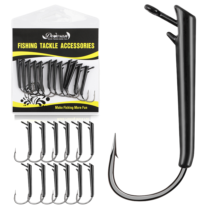 CHEERY Anti-snag Ozark Rig Micro Jig Head Hooks, Snag Resistant Ozark Jig for Outdoor Rock Fishing – Fishhook – view 1