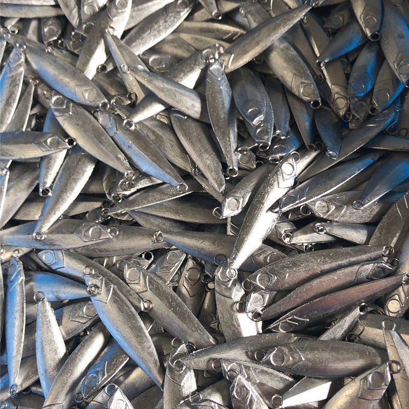 CHEERY Raw Lead Antimony Alloy Blank Material, Lead Products for Saltwater Metal Jig, Fishing Hooks & Lures OEM Bulk Supply – Hard Lure – view 5
