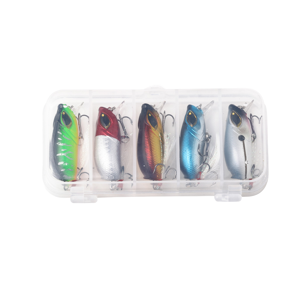 CHEERY 6 Colors 3D Vibration Metal Jigging Lures 55mm 7g-20g Bass Trout Marlin Saltwater Fishing Lures with Hooks – Hard Lure – view 1