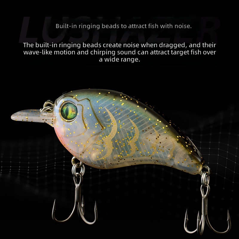 9g Long Cast Floating Minnow & VIB Hard Lures, Plastic Bionic Simulation Artificial Fishing Tackle – Minnow – view 2