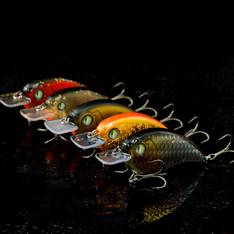 9g Long Cast Floating Minnow & VIB Hard Lures, Plastic Bionic Simulation Artificial Fishing Tackle – Minnow – view 4