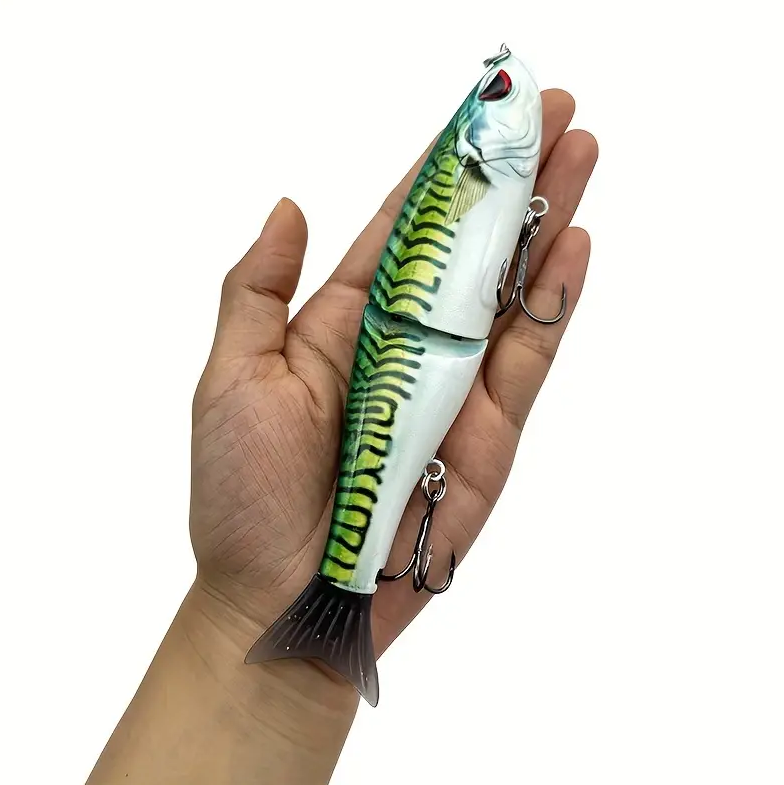 Cheery Lvde 18 Centimeter 65.5g Single Jointed ABS Gliding Fish Sinking Lure Big Game Trout Bass Fishing Swim Bait – Swimbait – view 5